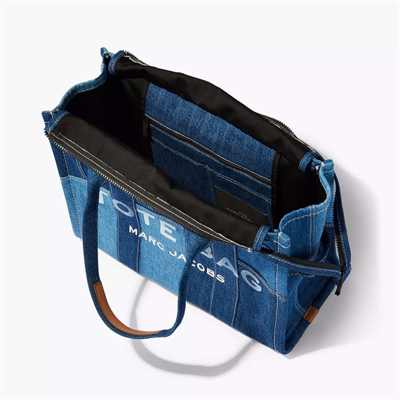 Marc Jacobs The Denim Large Tote Bag, Blue Denim